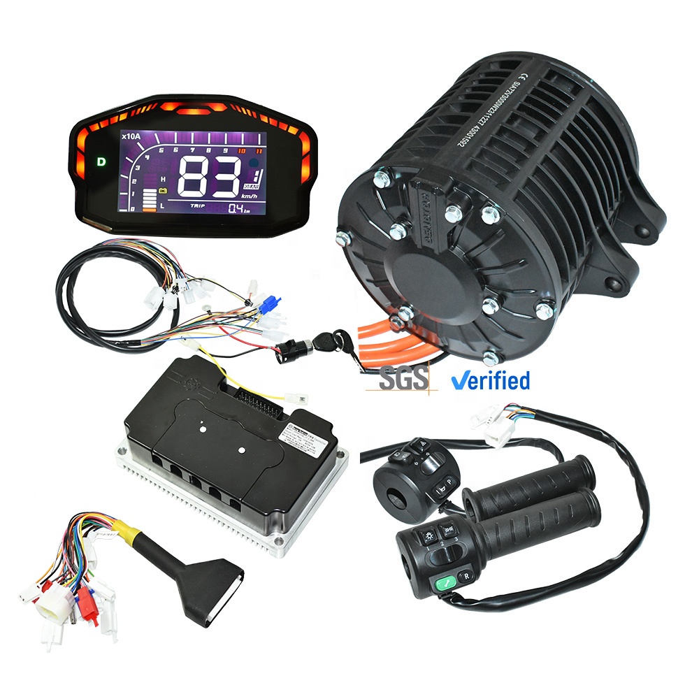 Mid Drive Motor Kit 72V 3000W - Kit de Motocicleta Eléctrica Fardriver 72680