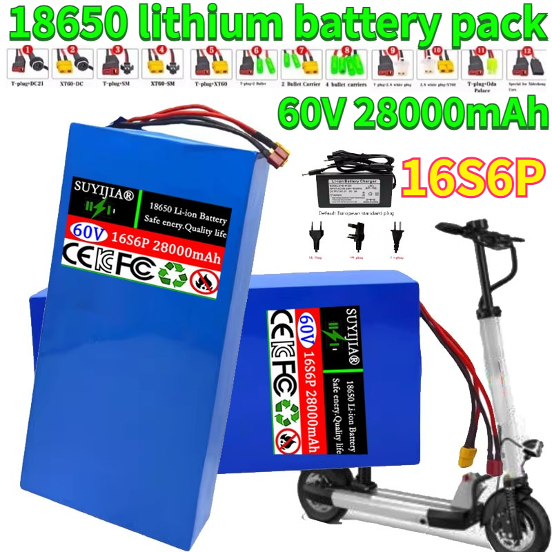 60V 30Ah Electric Scooter Battery - Nuevo Paquete de batería de litio