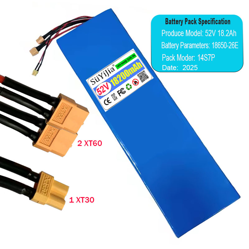 Nueva batería de litio 14S7P 1 - 60V 30Ah Electric Scooter Battery reseña y precio