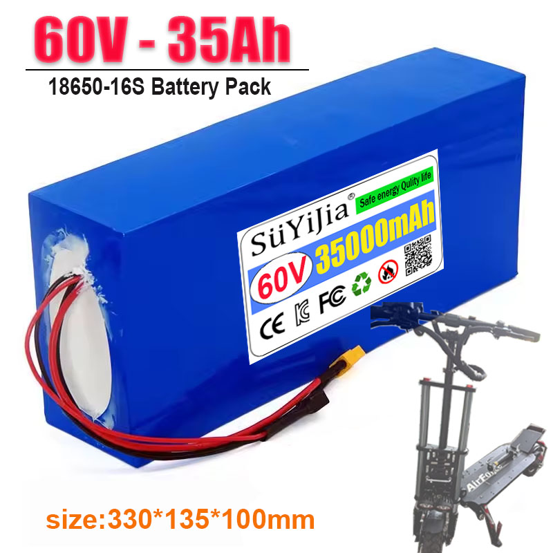 Paquete de Baterías de Iones d - 60V 30Ah Electric Scooter Battery reseña y precio